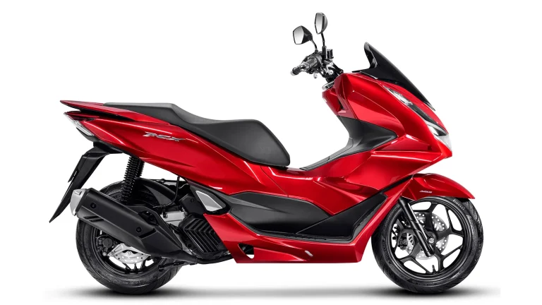 honda-pcx abs -vermelho-lateral